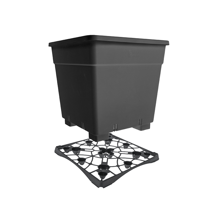 Garden Pot Stand - 35cm - black 2