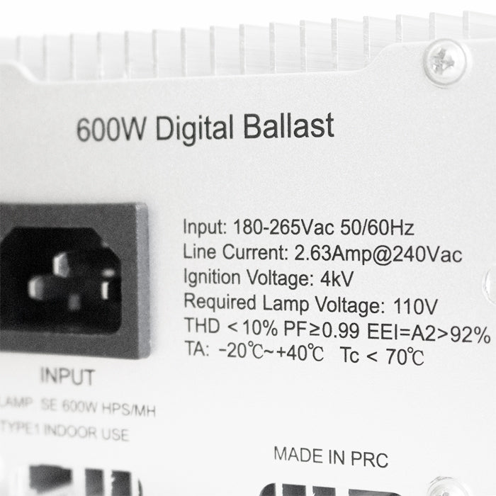 Budget Digital Dimmable 600w Ballast