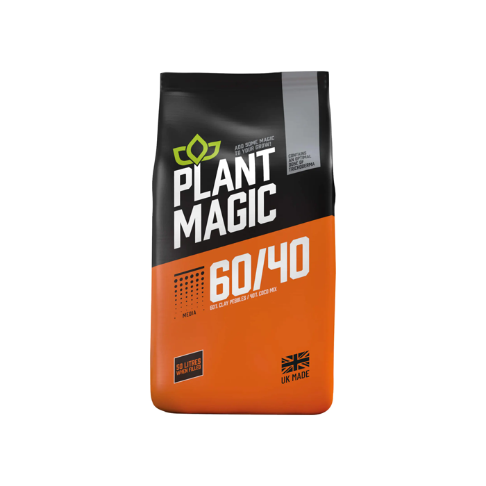 Plant Magic 60/40 Clay Pebbles/Coco - 50L