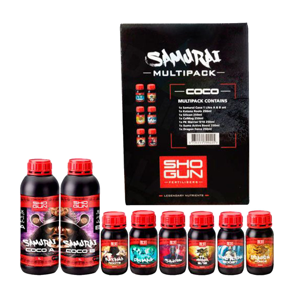 Shogun Fertilisers Samurai Coco Multipack