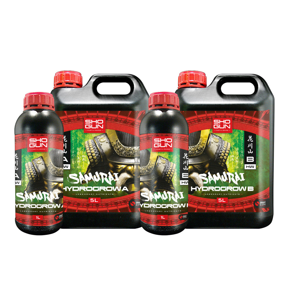 Shogun Fertilisers Samurai Hydro Grow & Bloom A&B