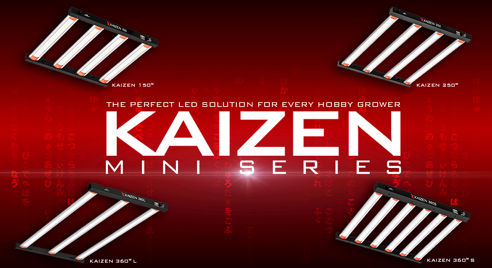 The Kaizen Mini Series Takeover is Here: The Perfect LED Solution for Every Hobby Grower