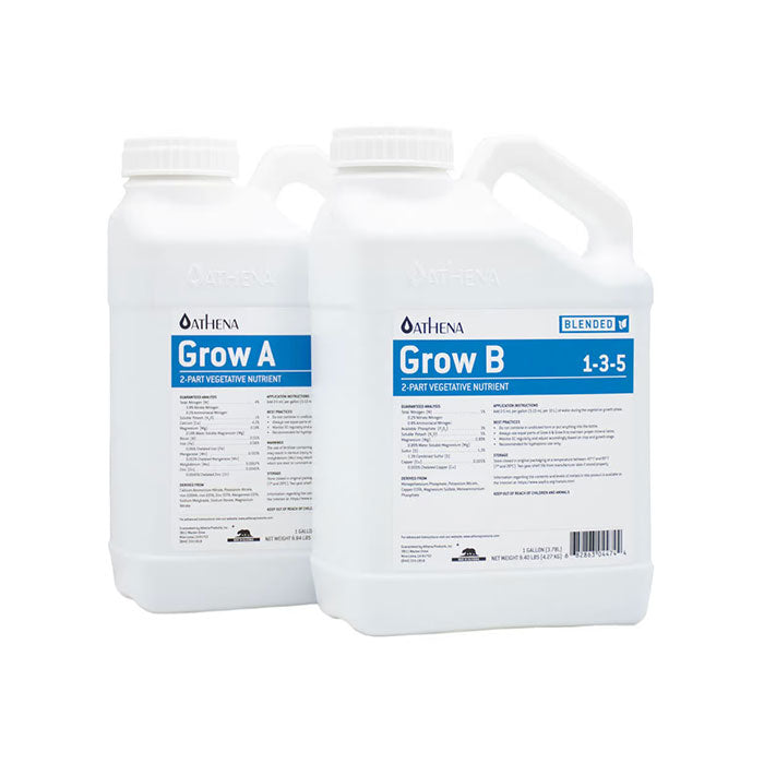 Athena Nutrients Grow A&B | Hydroponic Nutrient | Holland Horticulture