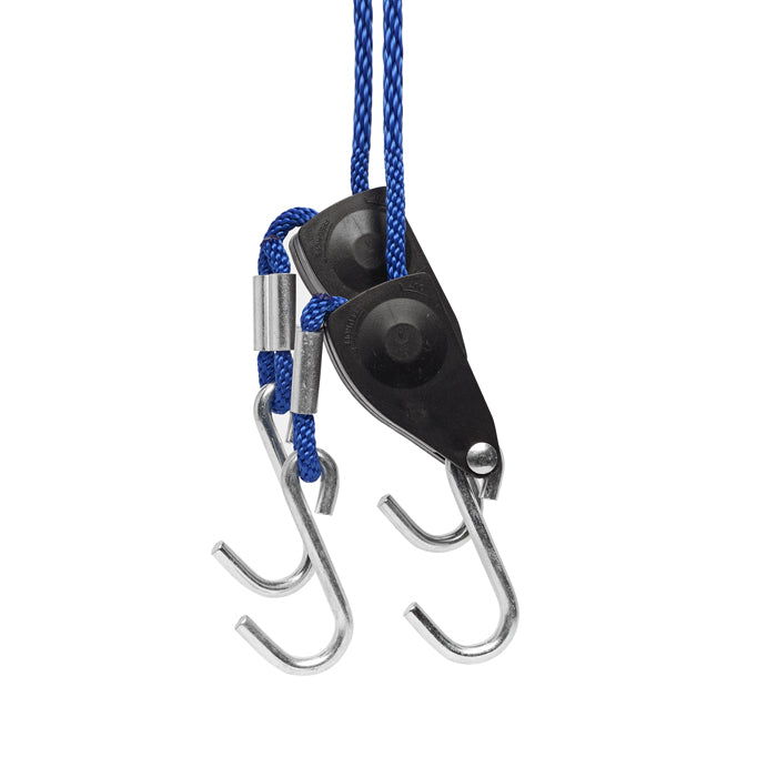 Heavy duty rope ratchets for hanging LED grow lights