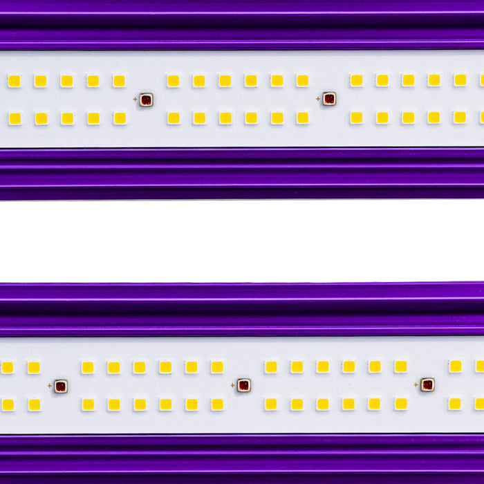 Zoomed View of Lumatek Zeus 1000W Extreme LED Grow Light for hydroponics, full-spectrum lighting for veg and flowering stages
