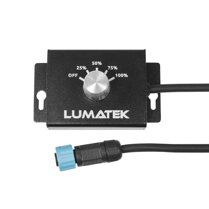 Dimmer of Lumatek Zeus 465W Compact Pro LED Grow Light for Hydroponics