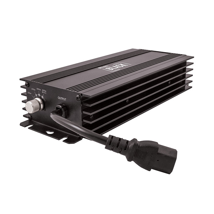 LUMII Black 600W Digital Dimmable Ballast for Hydroponics