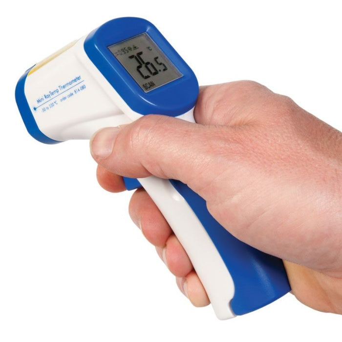 Mini RayTemp Infrared Thermometer  help in hand for LED grow lights and hydroponic setups
