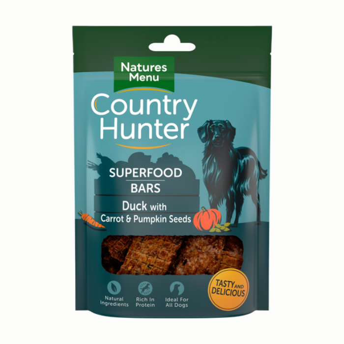 Nature Menu Country Hunter Superfood Bars Duck