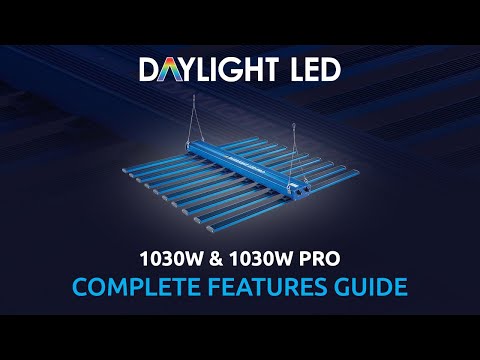 Video of Maxibright DAYLIGHT 1030W PRO LED Grow Light for Hydroponics and Indoor Growing