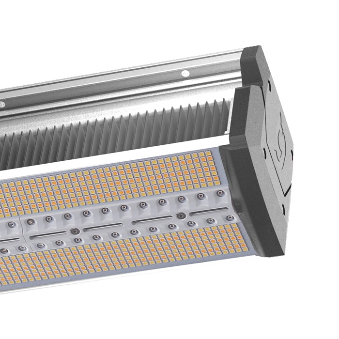 Another Zoomed View of THINKGROW Model-I 720W LED Grow Light for hydroponics with full-spectrum lighting and Far Red channel. Ideal for indoor cultivation and energy efficiency.